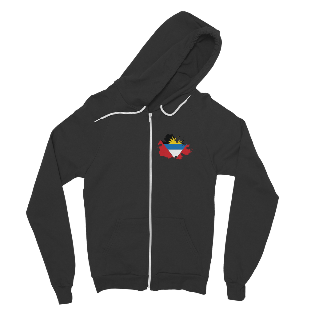 ANTIGUA AND BARBUDA Classic Adult Zip Hoodie