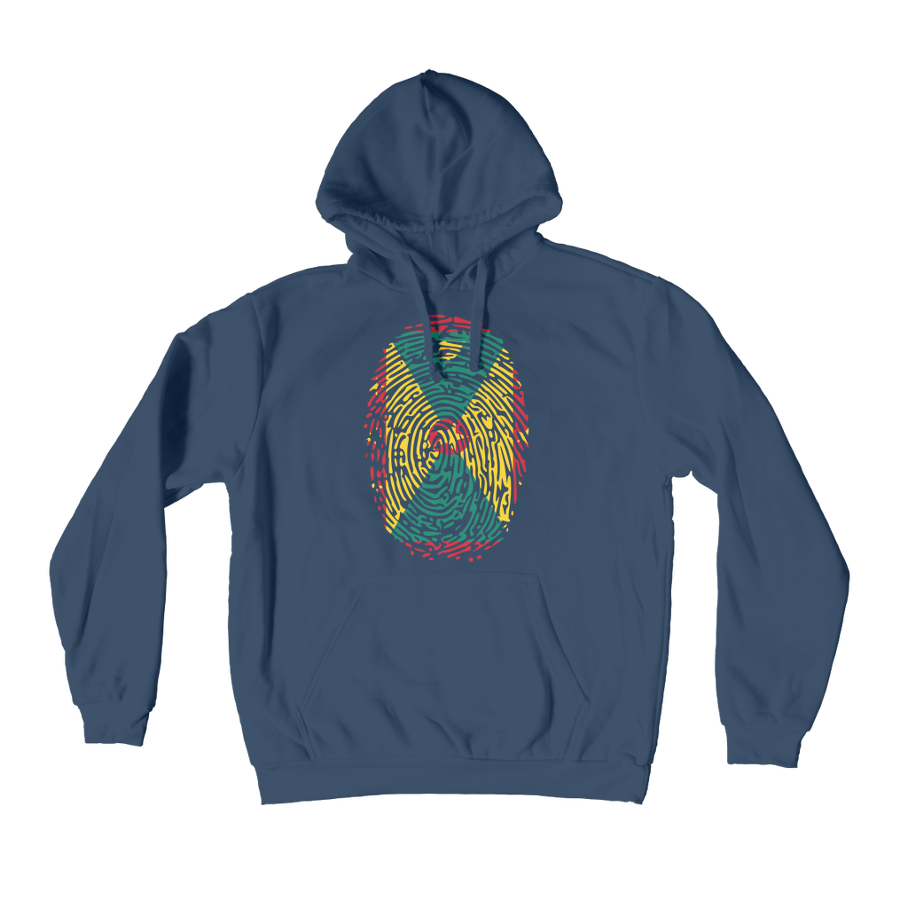 Grenada Fingerprint Bahamas Premium Adult Hoodie