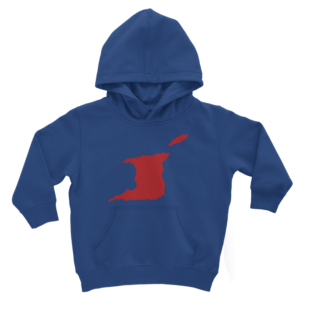 Trini and Tobago Map Classic Kids Hoodie