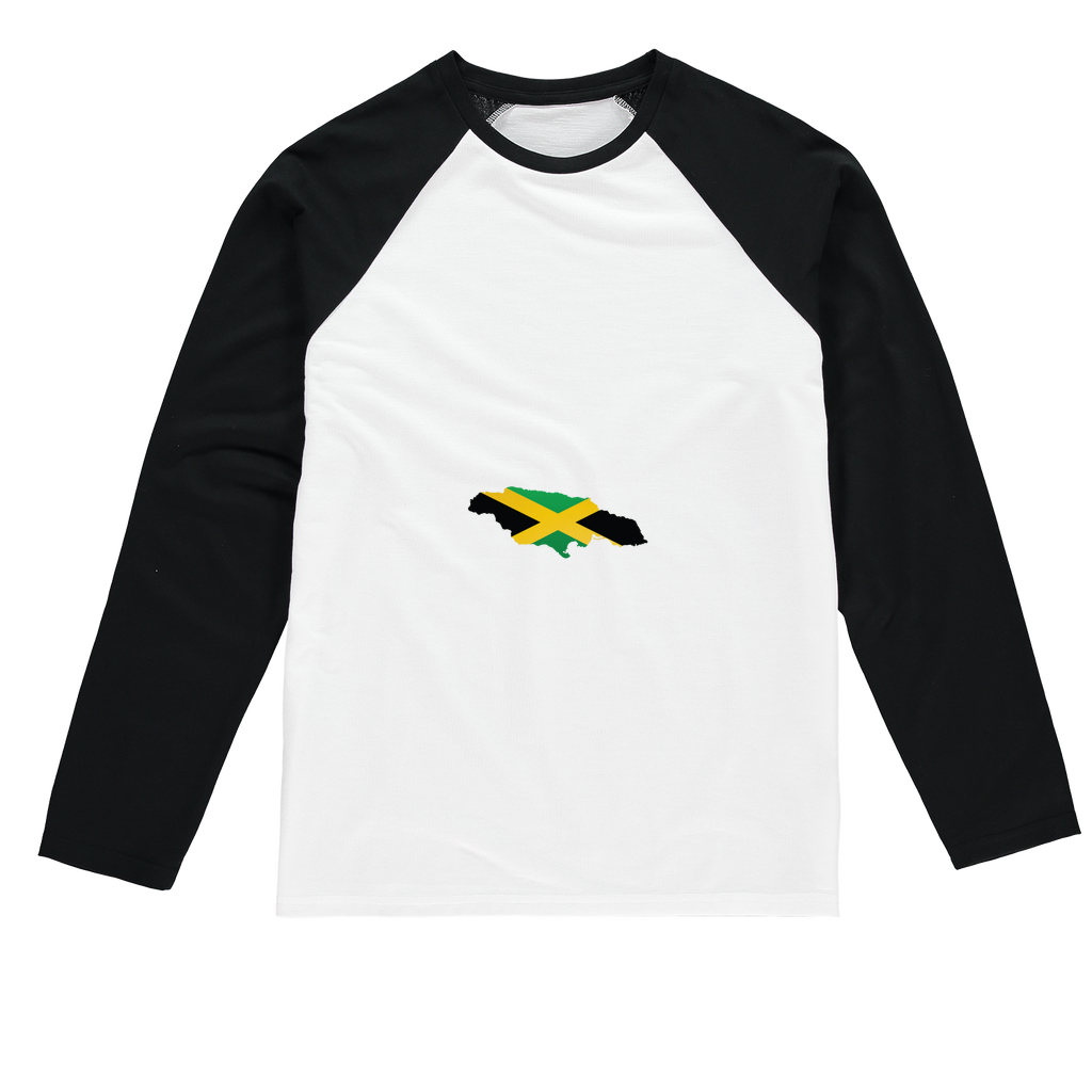 Jamaica Sublimation Baseball Long Sleeve T-Shirt