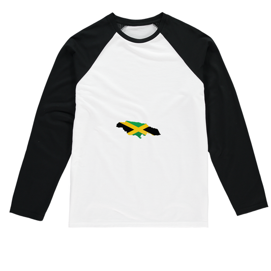 Jamaica Sublimation Baseball Long Sleeve T-Shirt