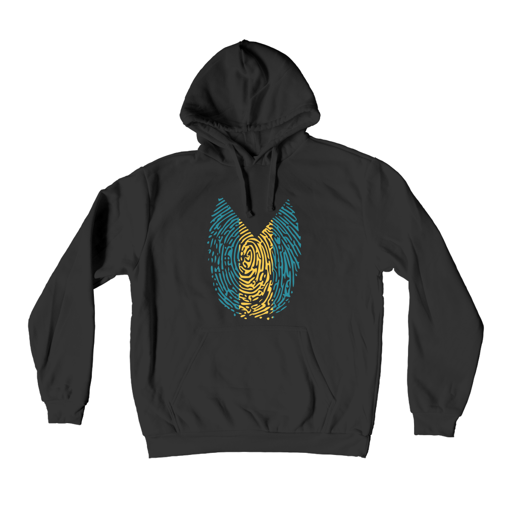 Bahamas Fingerprint Premium Adult Hoodie