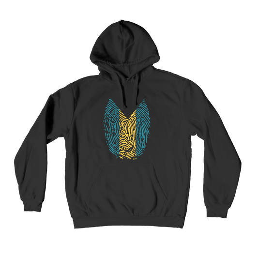 Bahamas Fingerprint Premium Adult Hoodie