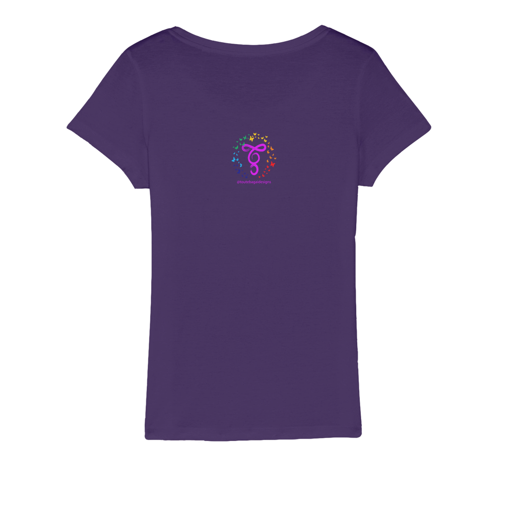 ST. LUCIA Organic Jersey Womens T-Shirt