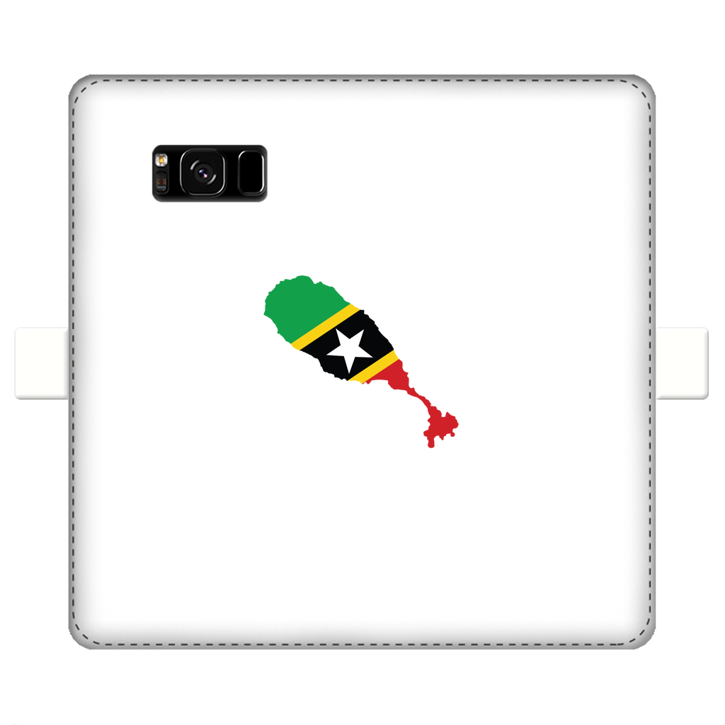 ST. KITTS & NEVIS Fully Printed Wallet Cases