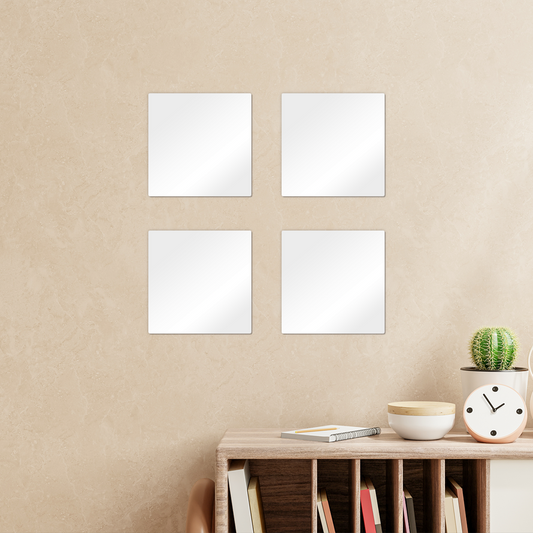 Grenada Fingerprint Square Wall Tiles Set of 4