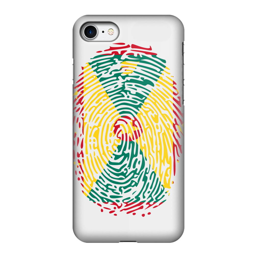 Grenada Fingerprint Fully Printed Tough Phone Case