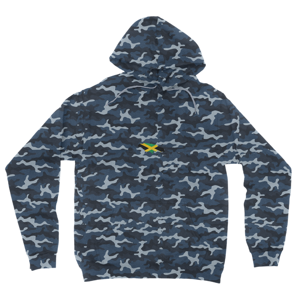 Jamaica Camouflage Adult Hoodie