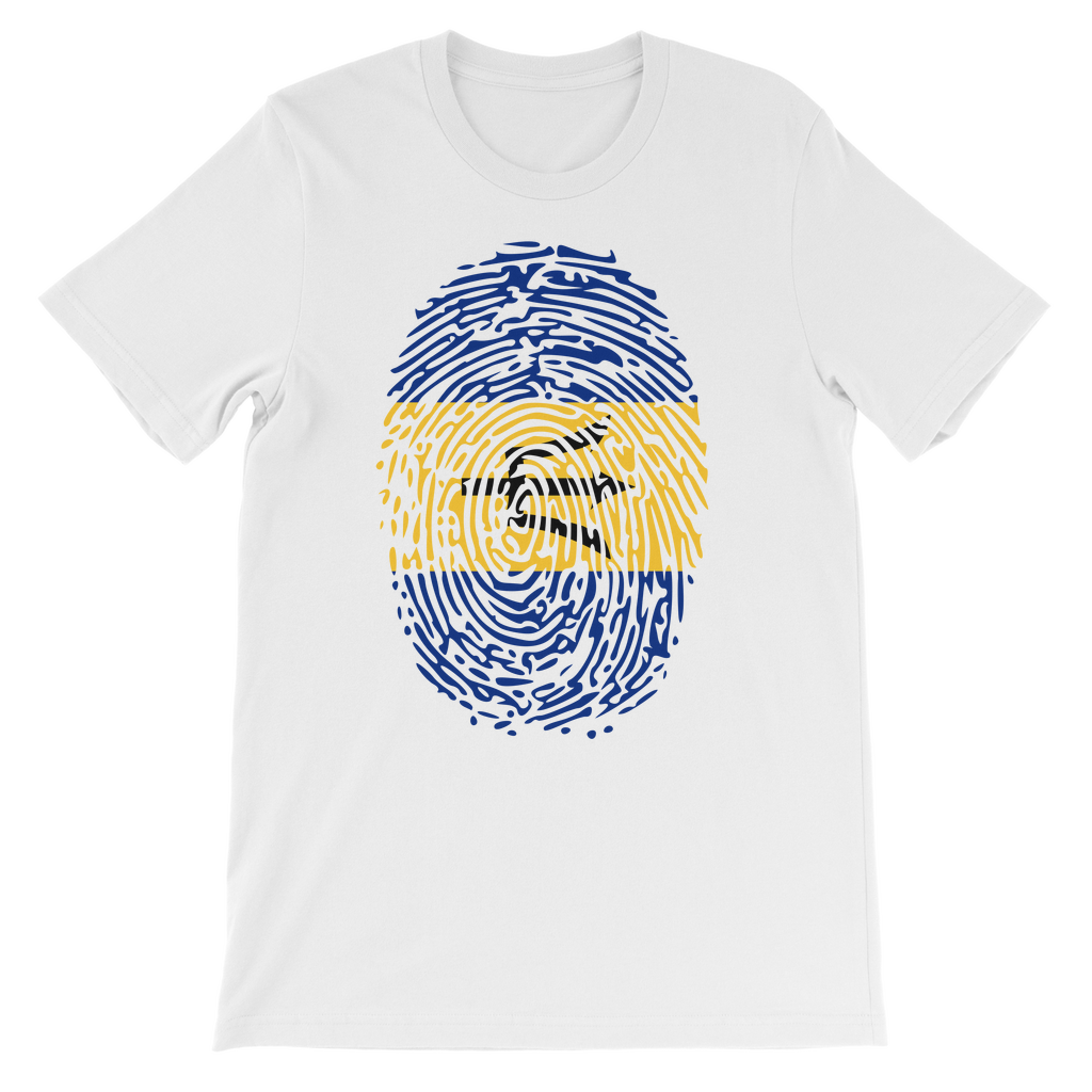 Barbados-Fingerprint Premium Kids T-Shirt