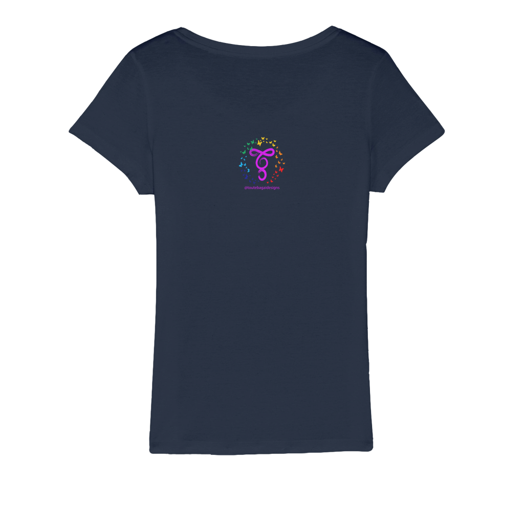 ST. LUCIA Organic Jersey Womens T-Shirt