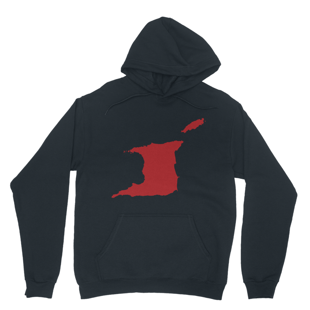 Trini and Tobago Map Classic Adult Hoodie