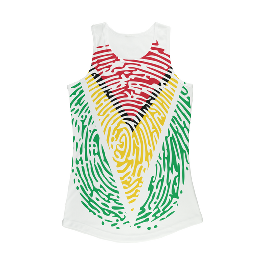 Guyana-Fingerprint Women Performance Tank Top