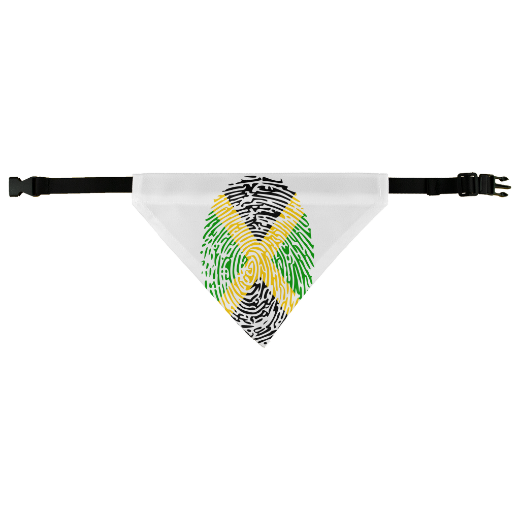 Jamaica-Fingerprint Pet Bandana