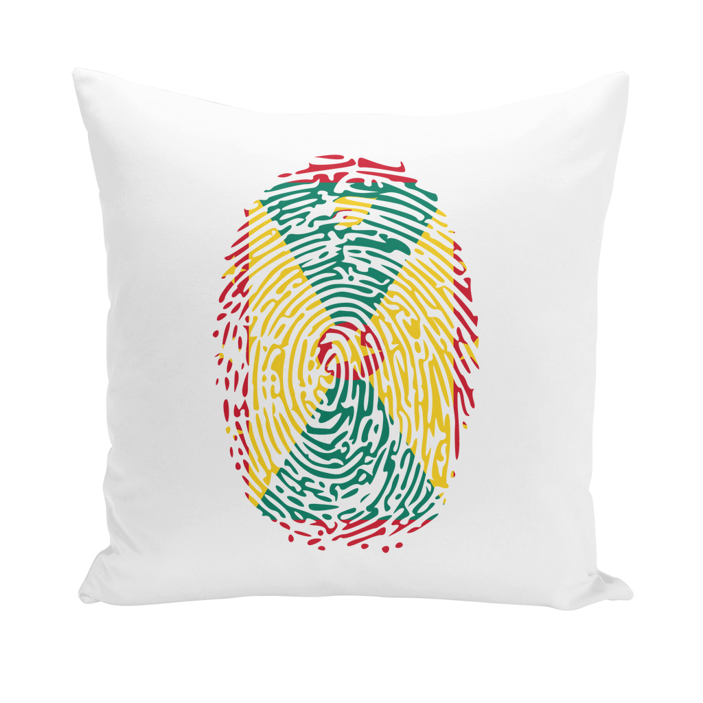 Grenada Fingerprint Throw Pillows