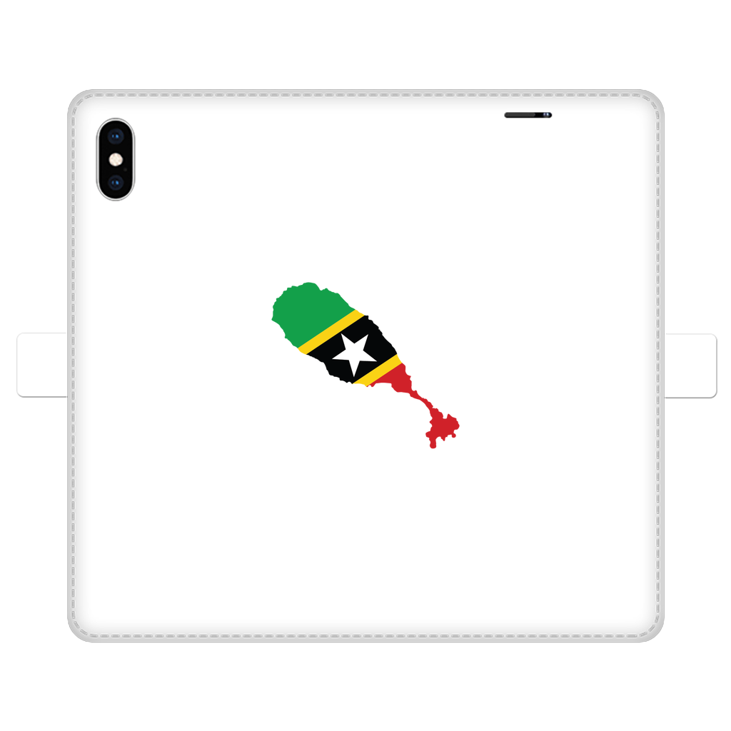 ST. KITTS & NEVIS Fully Printed Wallet Cases