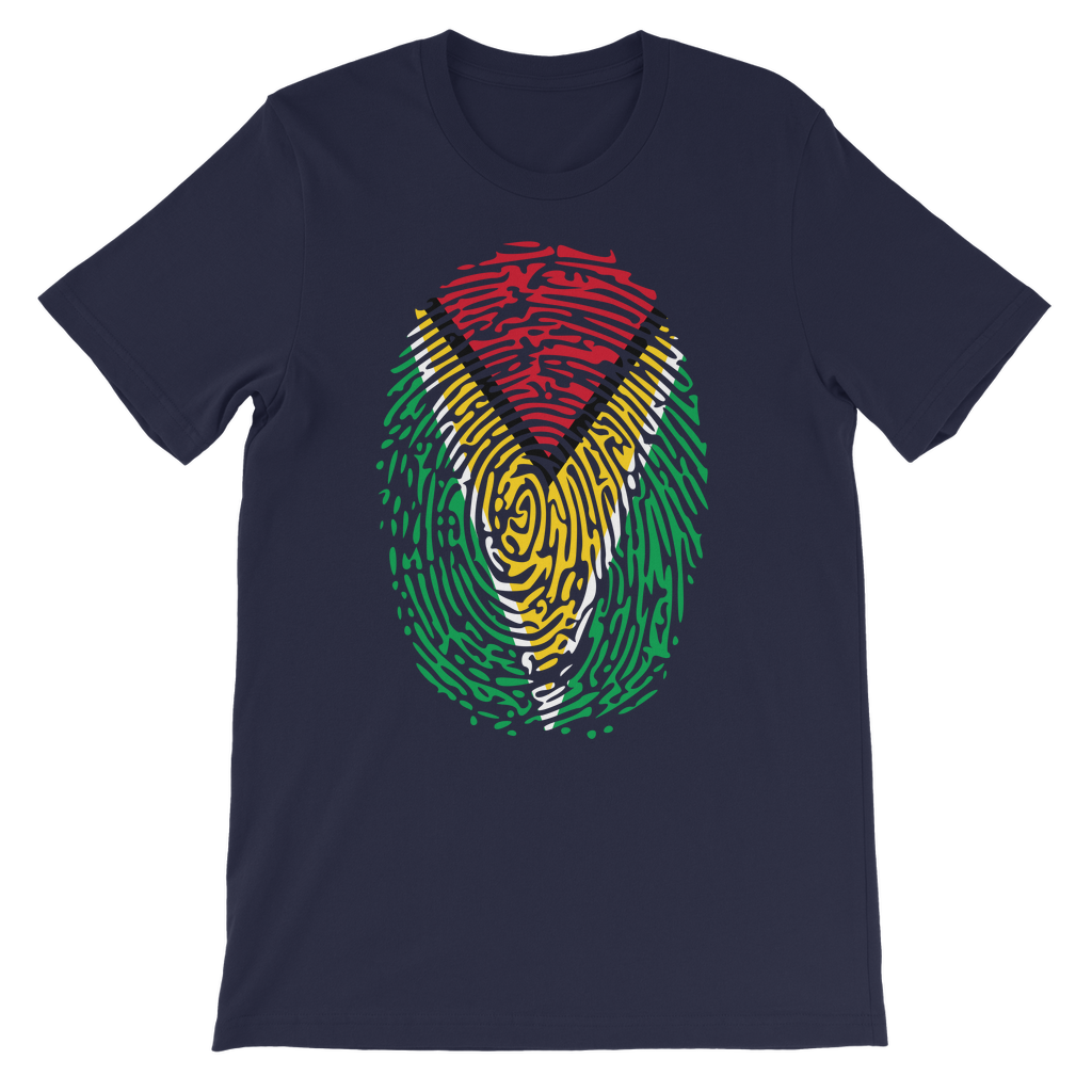 Guyana-Fingerprint Classic Kids T-Shirt