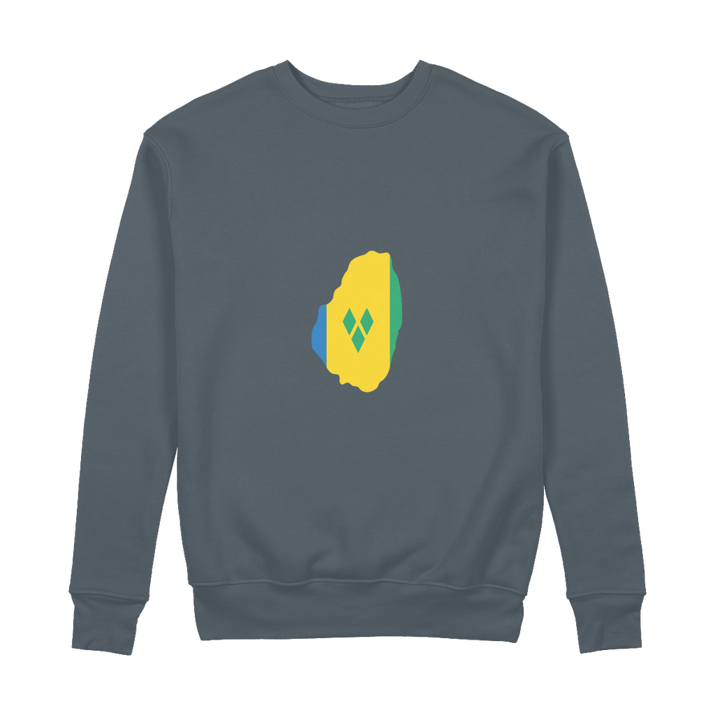 ST. VINCENT & THE GRENADINES 100% Organic Cotton Sweatshirt