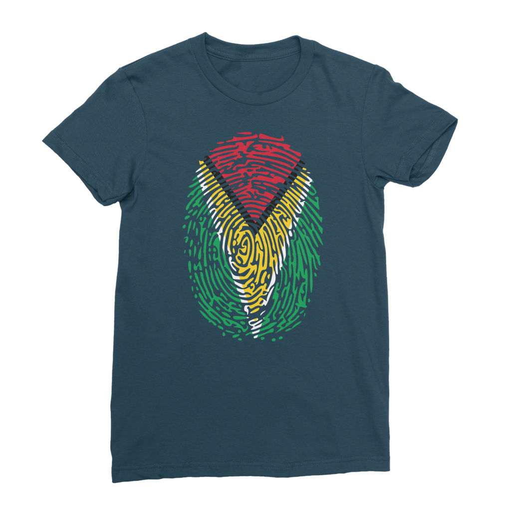 Guyana-Fingerprint Classic Women's T-Shirt