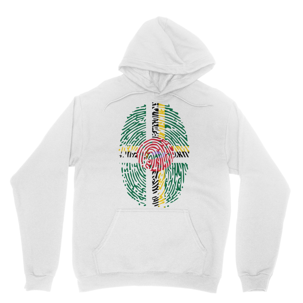 Dominica Fingerprint Classic Adult Hoodie