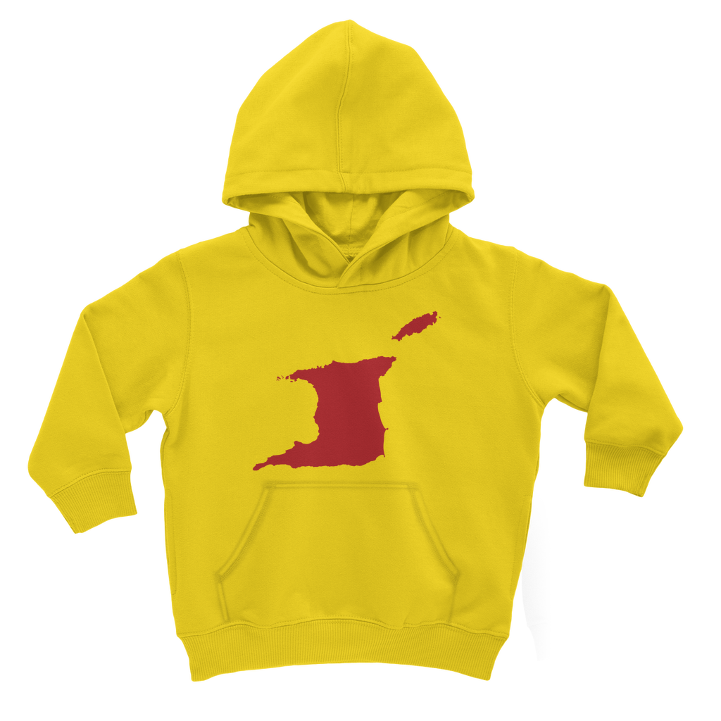 Trini and Tobago Map Classic Kids Hoodie