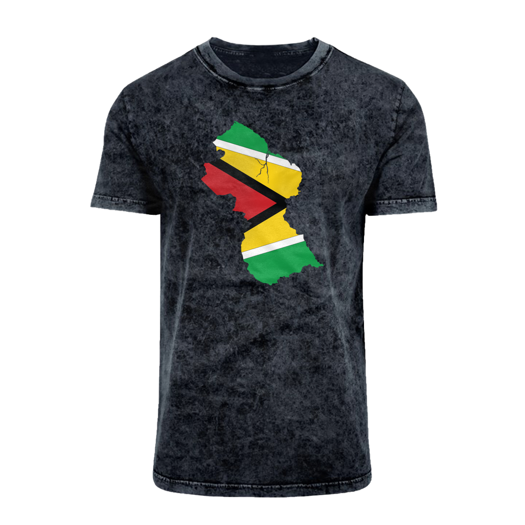 GUYANA Acid Washed T-Shirt