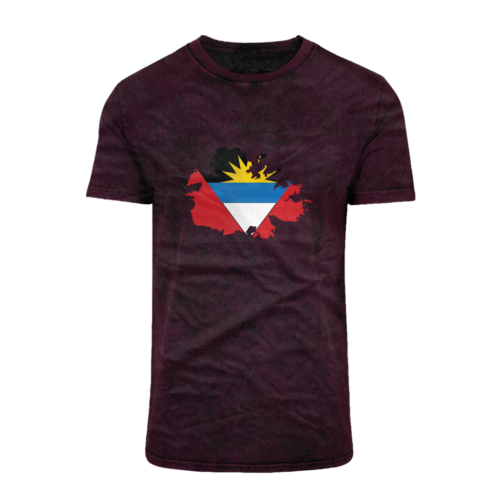 ANTIGUA AND BARBUDA Acid Washed T-Shirt