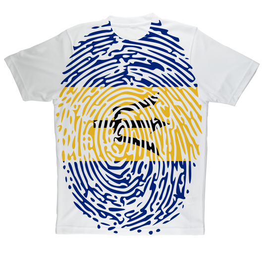 Barbados-Fingerprint Sublimation Performance Adult T-Shirt