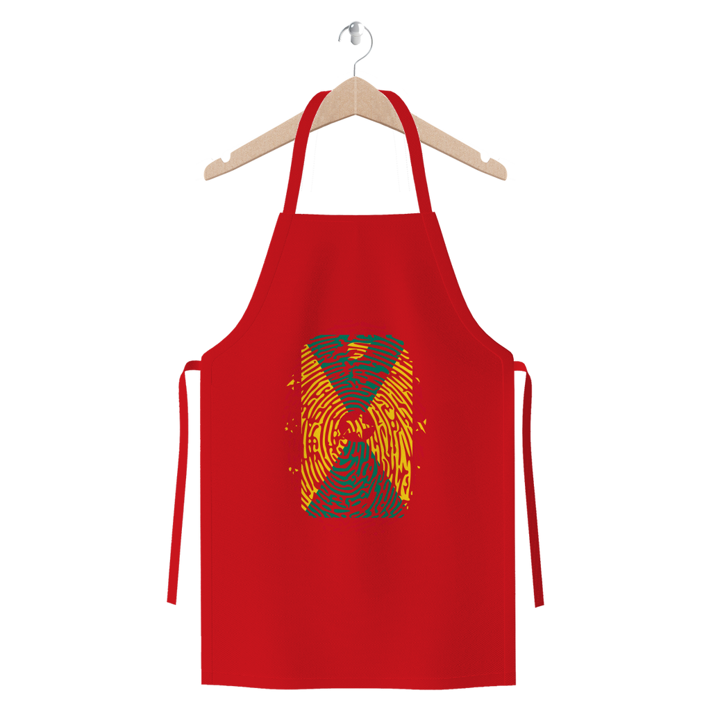 Grenada Fingerprint Premium Jersey Apron