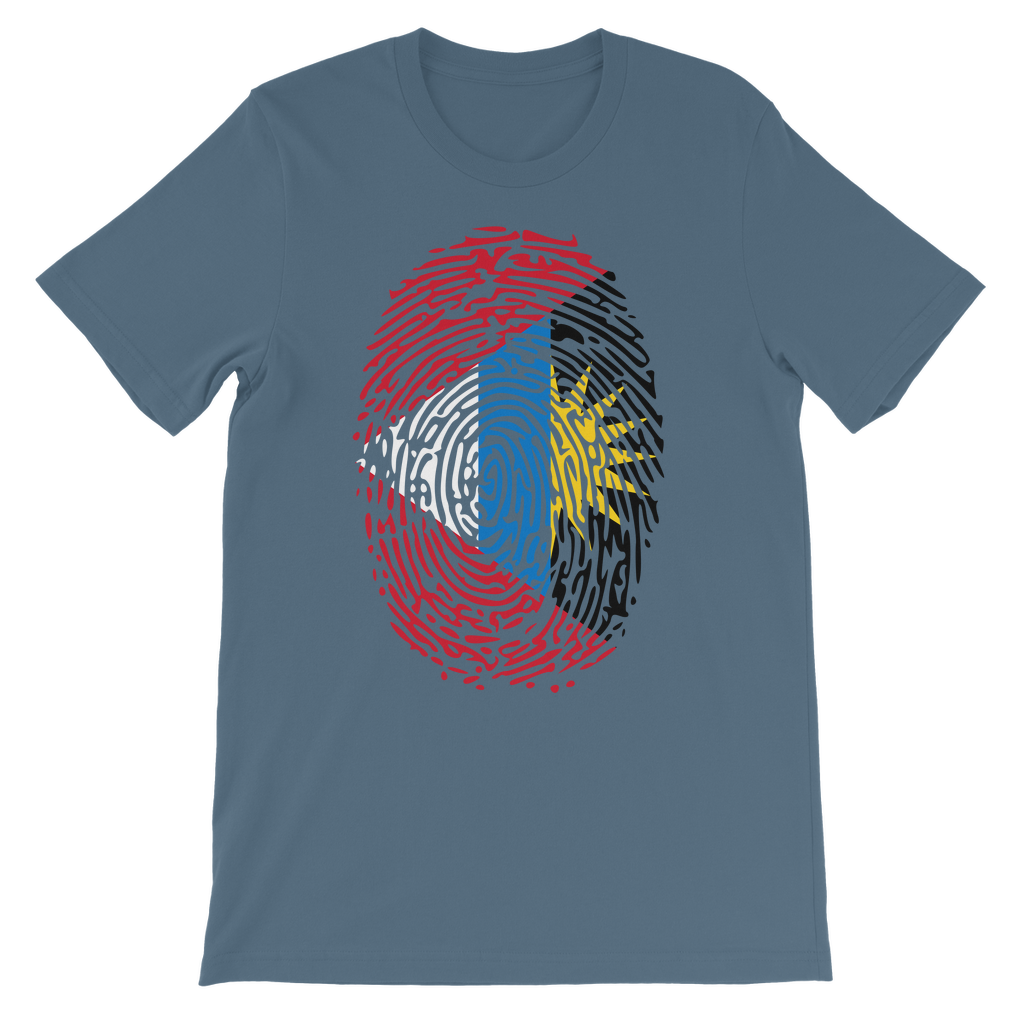 Antigua and Barbuda-Fingerprint Classic Kids T-Shirt