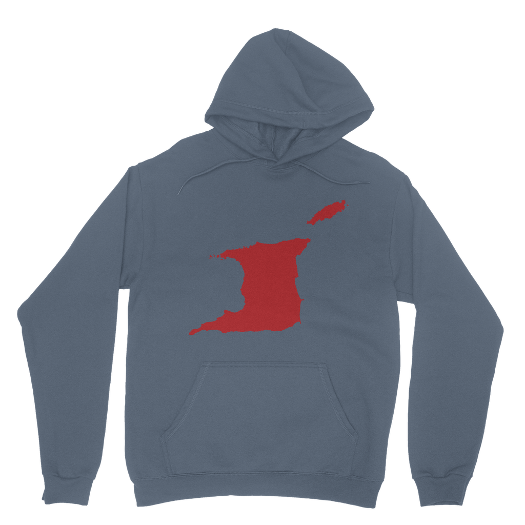 Trini and Tobago Map Classic Adult Hoodie