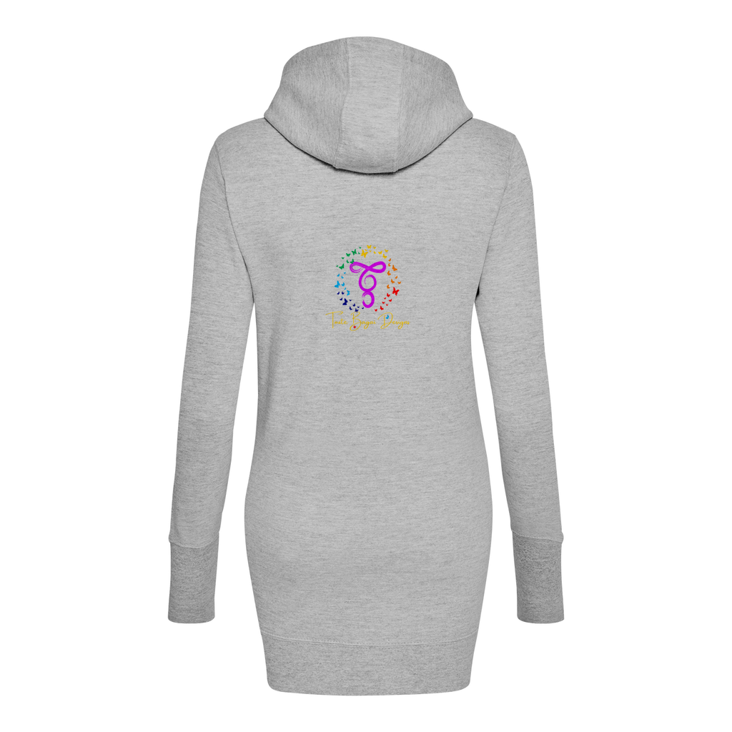 Haiti-Fingerprint Premium Adult Hoodie Dress