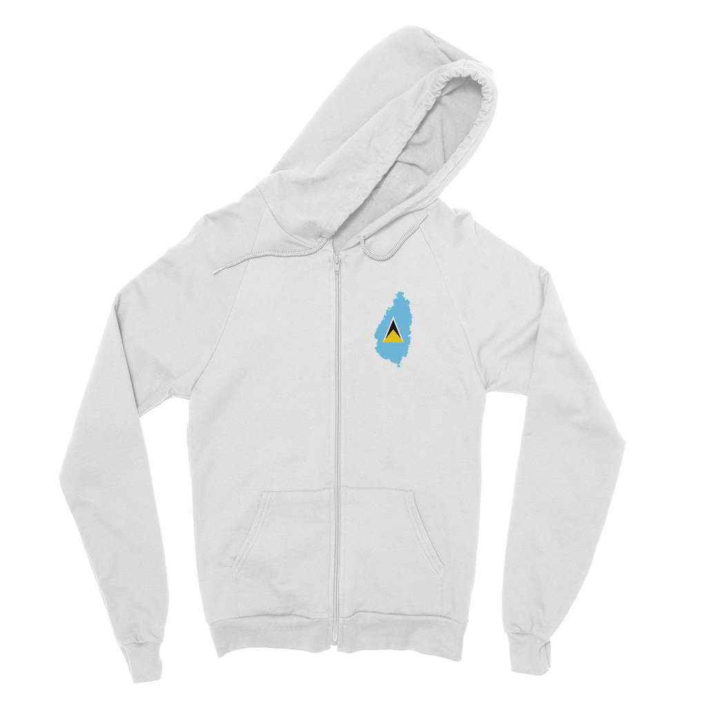 ST. LUCIA Classic Adult Zip Hoodie