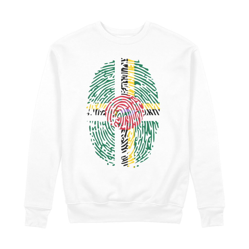 Dominica Fingerprint 100% Organic Cotton Sweatshirt