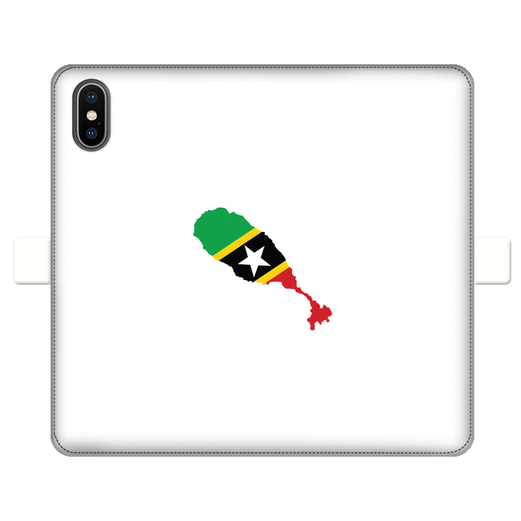 ST. KITTS & NEVIS Fully Printed Wallet Cases