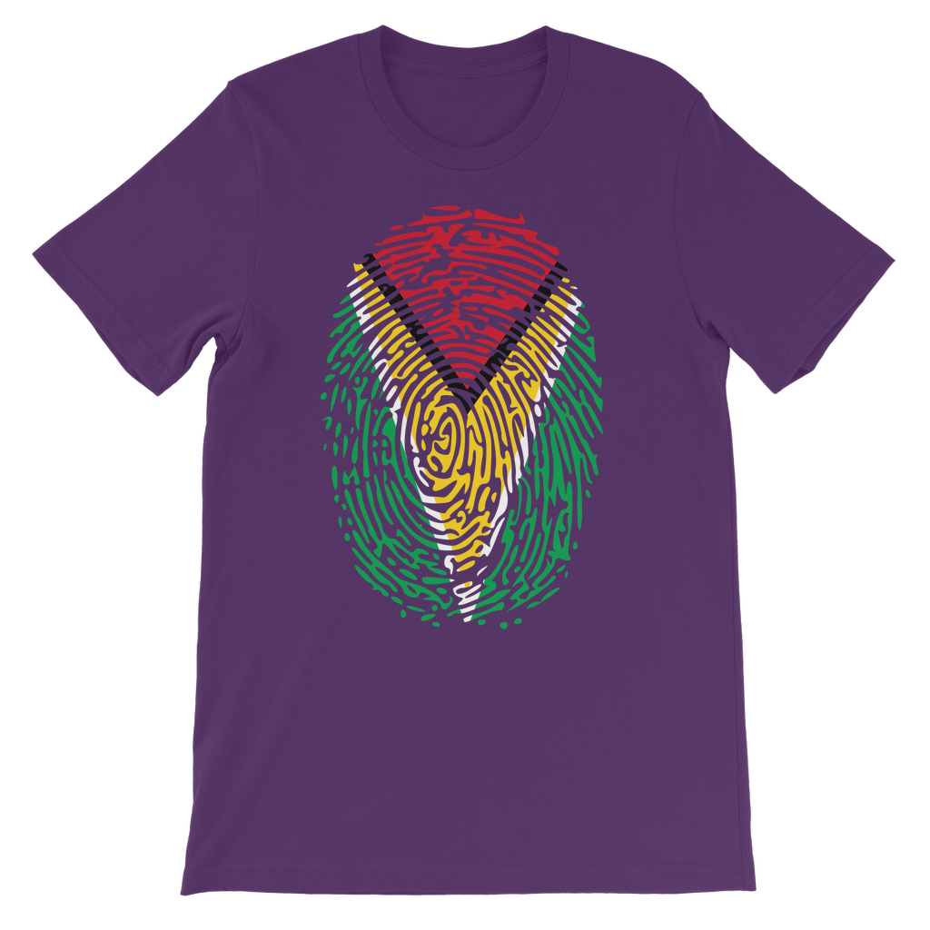 Guyana-Fingerprint Classic Kids T-Shirt