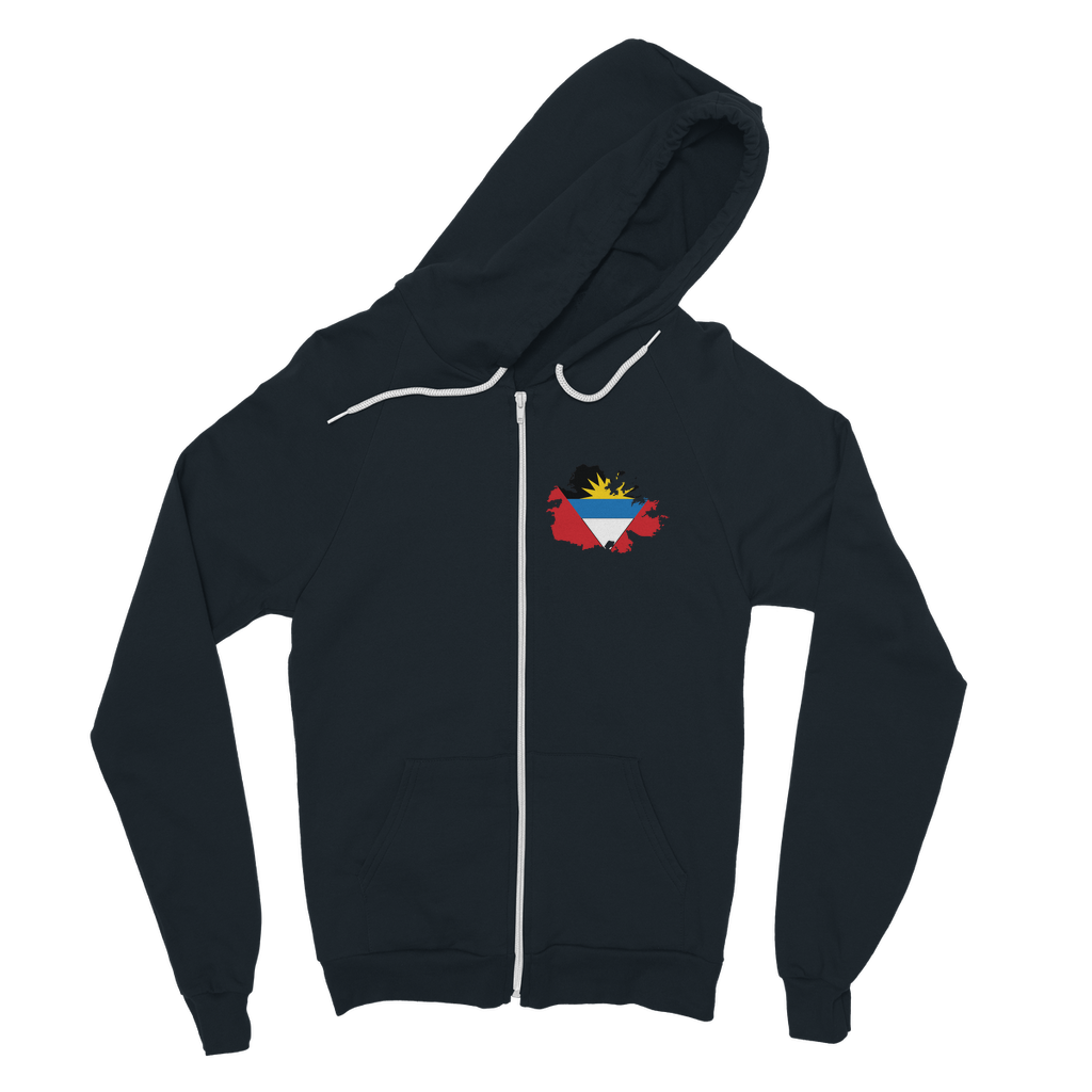 ANTIGUA AND BARBUDA Classic Adult Zip Hoodie