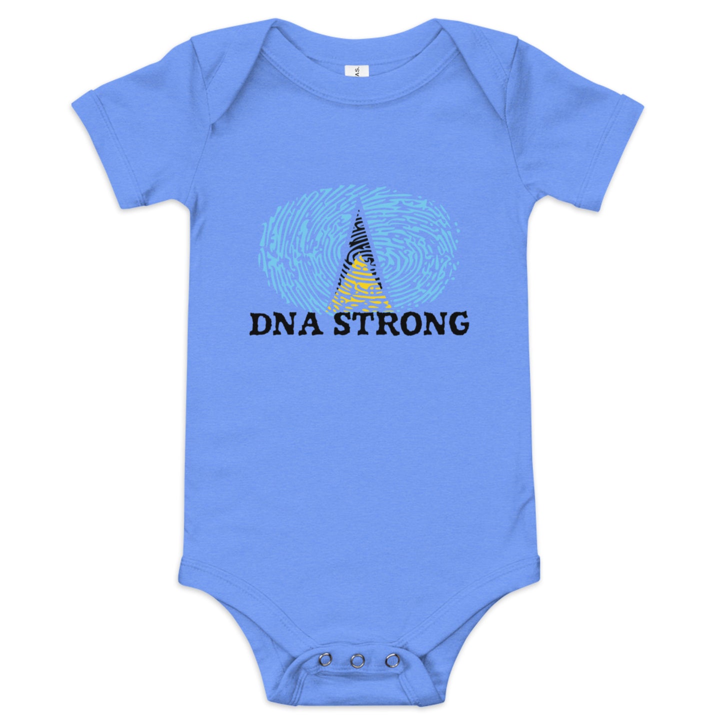 St. Lucia DNA Baby short sleeve one piece