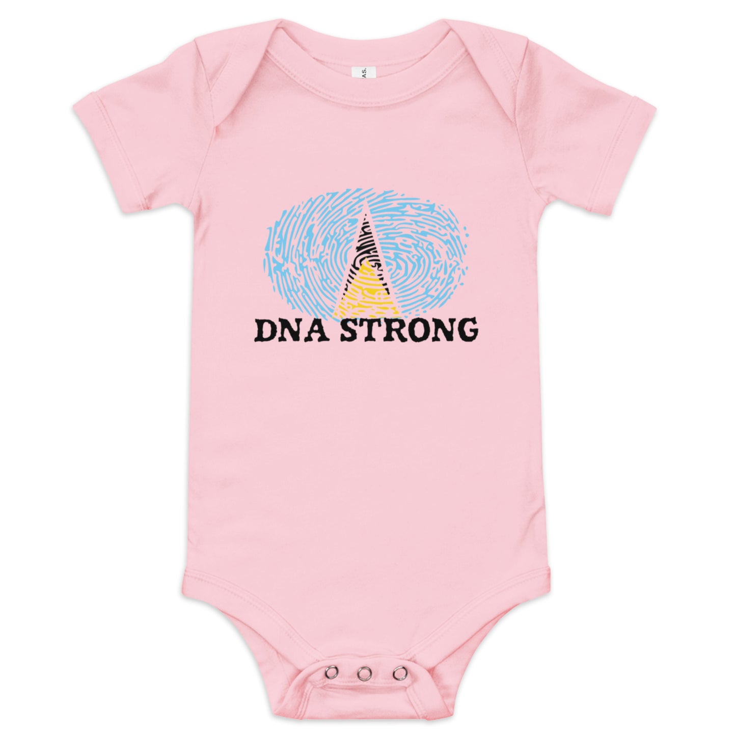 St. Lucia DNA Baby short sleeve one piece