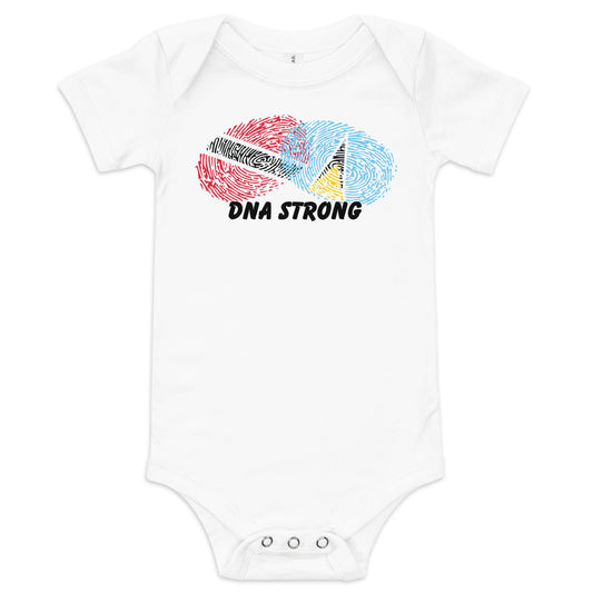 St. Lucia/ Trini Combo DNA Baby short sleeve one piece