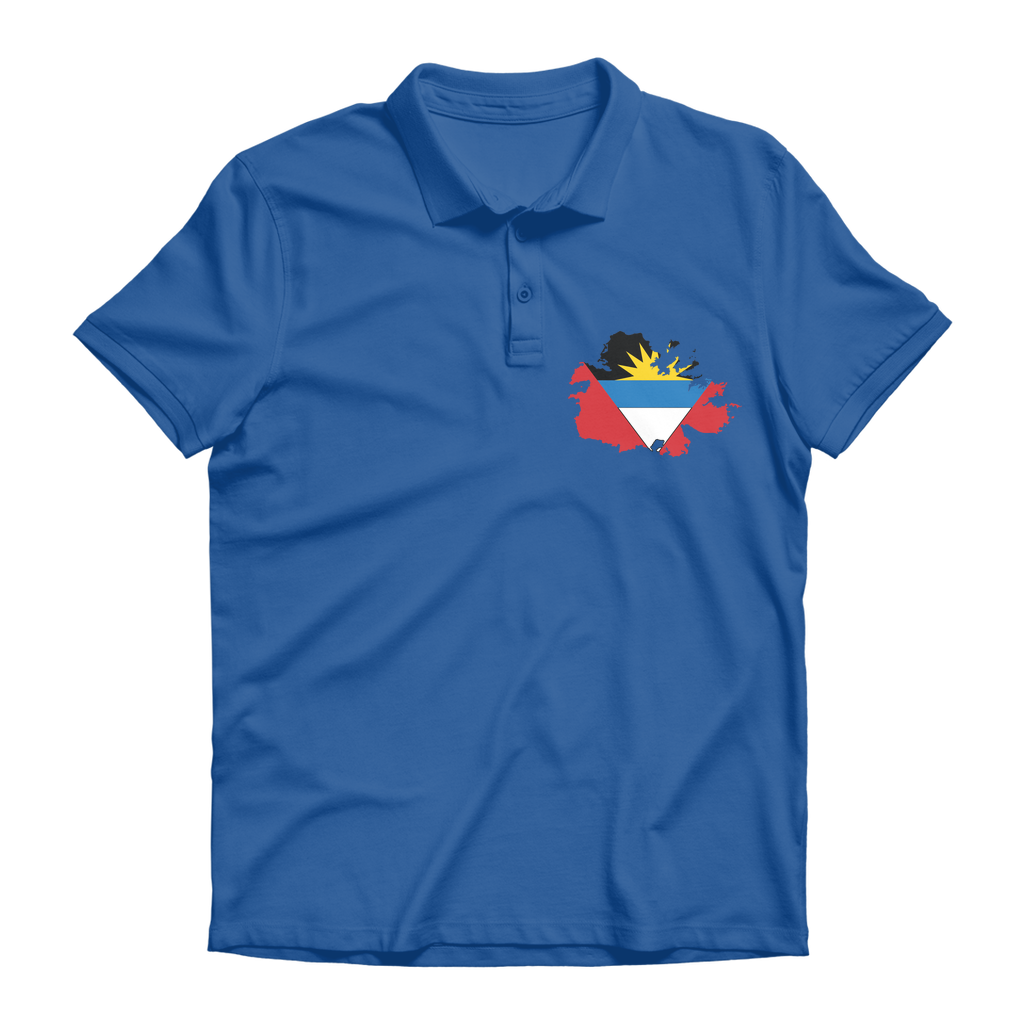 ANTIGUA AND BARBUDA Premium Adult Polo Shirt