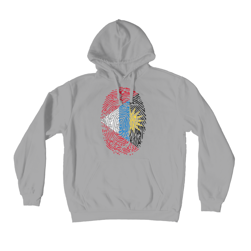 Antigua and Barbuda-Fingerprint Bahamas Premium Adult Hoodie