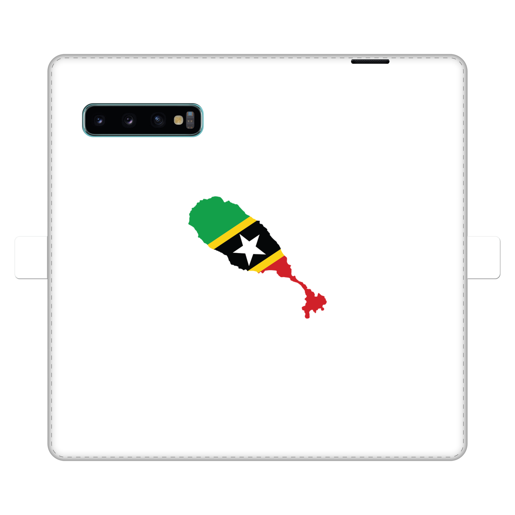 ST. KITTS & NEVIS Fully Printed Wallet Cases