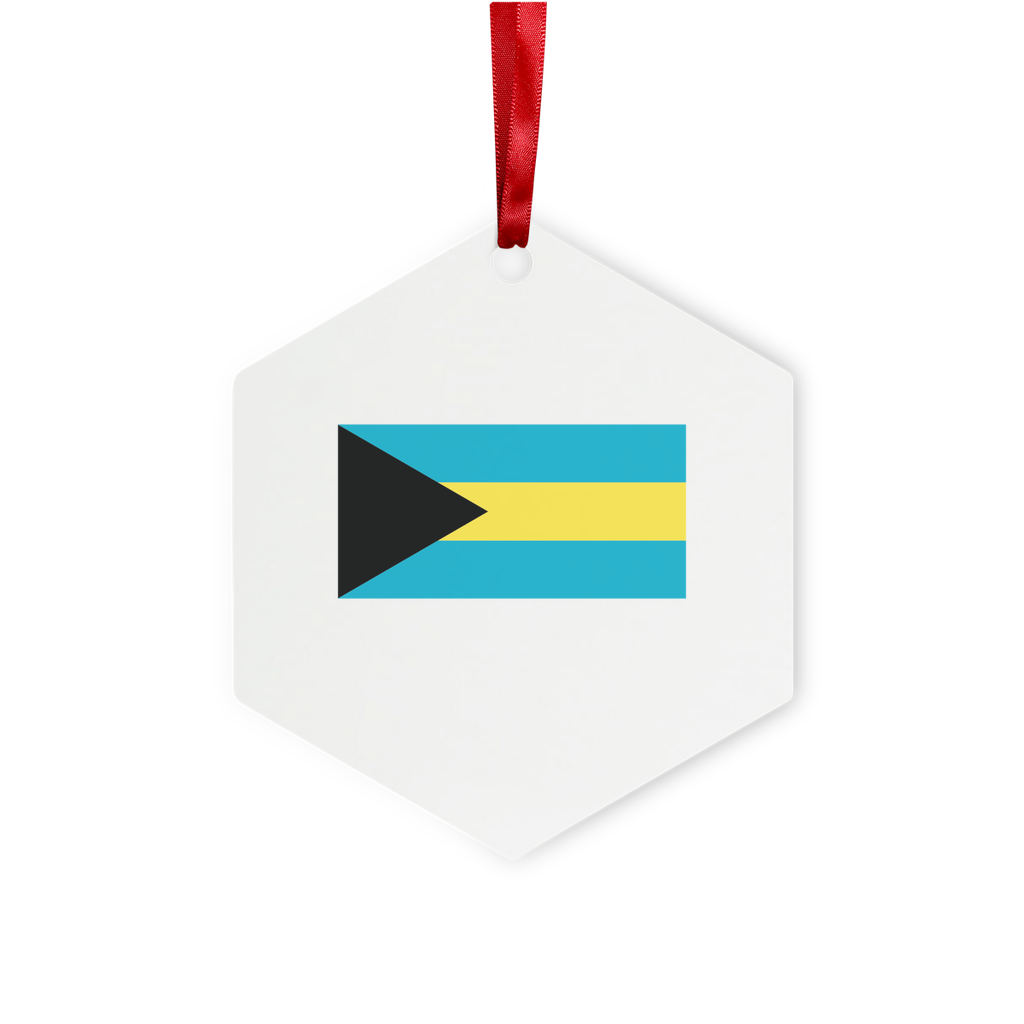 BAHAMAS Metal Hanging Ornament