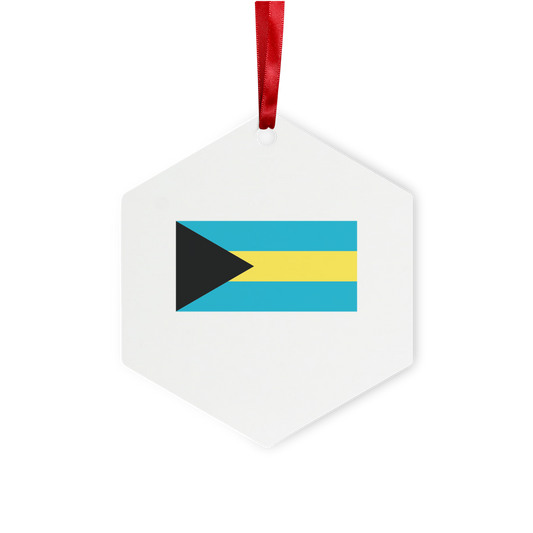 BAHAMAS Metal Hanging Ornament