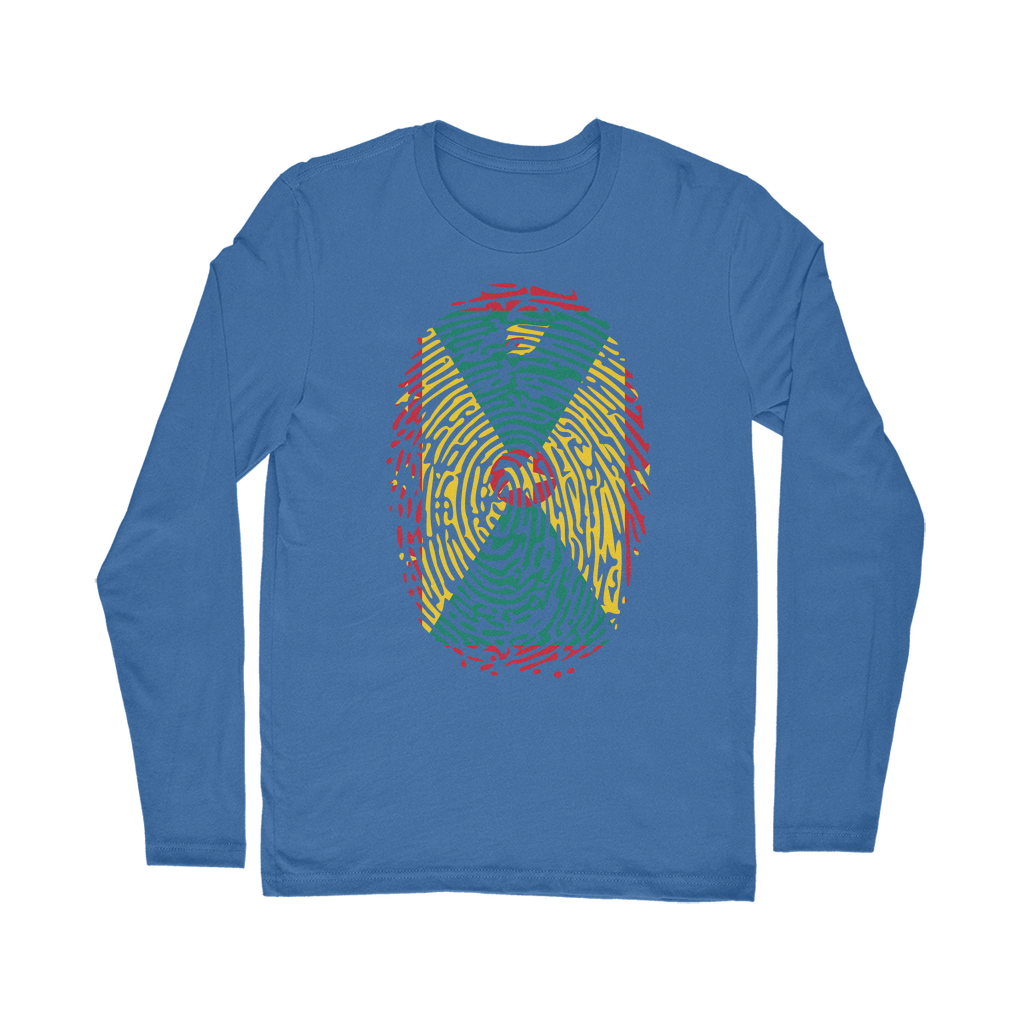 Grenada Fingerprint Classic Long Sleeve T-Shirt