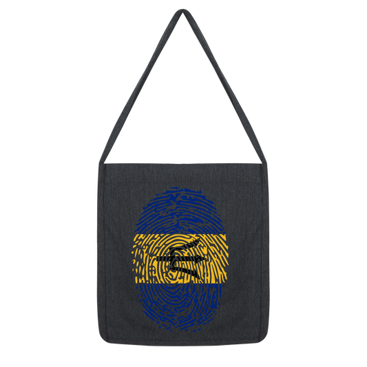 Barbados-Fingerprint Classic Tote Bag