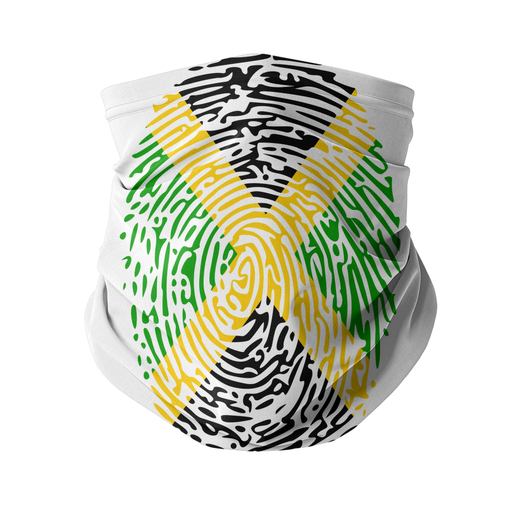 Jamaica-Fingerprint Sublimation Neck Gaiter