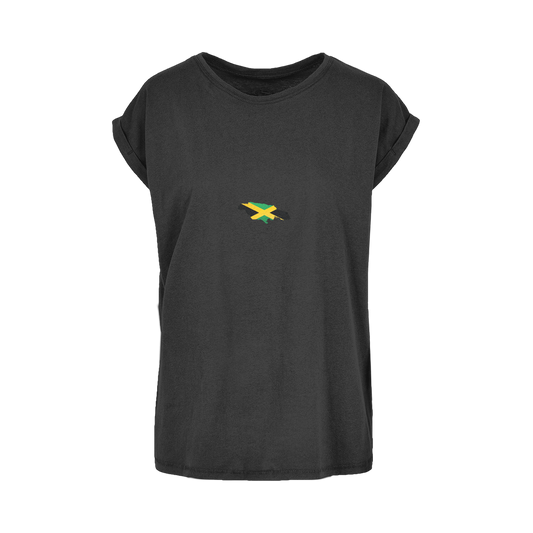 Jamaica Women's Extended Shoulder T-Shirt XS-5XL