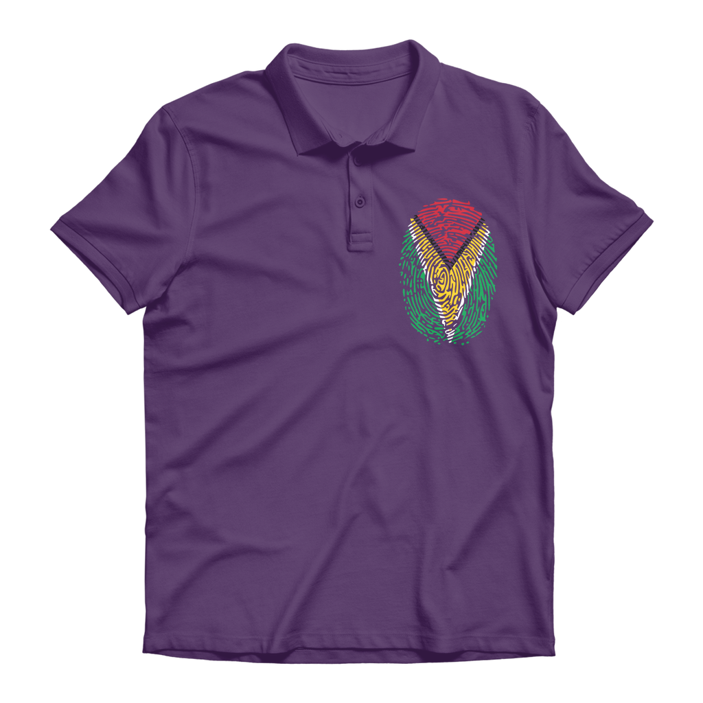 Guyana-Fingerprint Premium Adult Polo Shirt