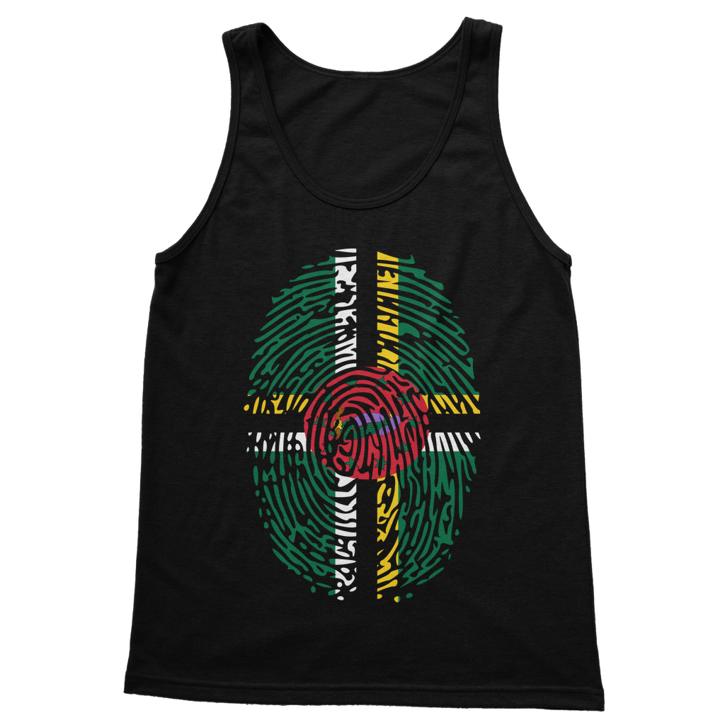 Dominica Fingerprint Classic Adult Vest Top